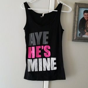 Aye has mine muscle tank